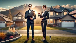 DALL·E-2024-11-19-21.07.02-A-visually-engaging-image-depicting-a-professional-real-estate-scene-in-Alberta-Canada.-On-the-left-a-realtor-in-formal-attire-is-holding-a-clipboar-300x171.webp